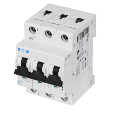Eaton FAZ-C0.5/3-NA Miniature Circuit Breaker 3P 0.5A Type C Curve