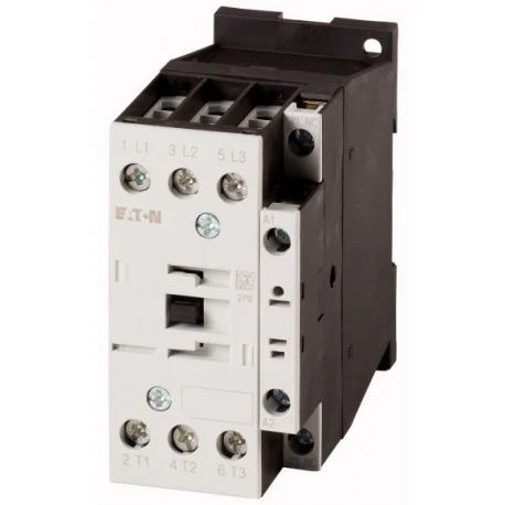 contactor 3p1n c 11kw 400v ac3 eaton moeller 277166 dilm25 01400v50hz440v60hz