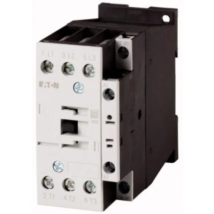 Eaton DILM25-10 (190V50HZ,220V60HZ) Contactor, 3P + 1N / O, 11KW / 400V / AC3