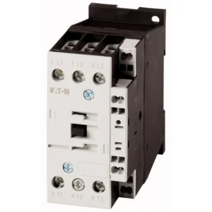 Eaton DILMC25-10 (110V50HZ,120V60HZ) Contactor, 3P + 1N / O, 11KW / 400V / AC3