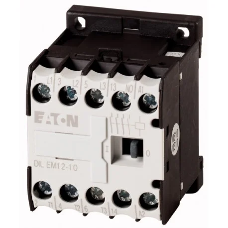 contactor 3p1n o 55kw 400v ac3 eaton moeller 127132 dilem12 10 g24vdc