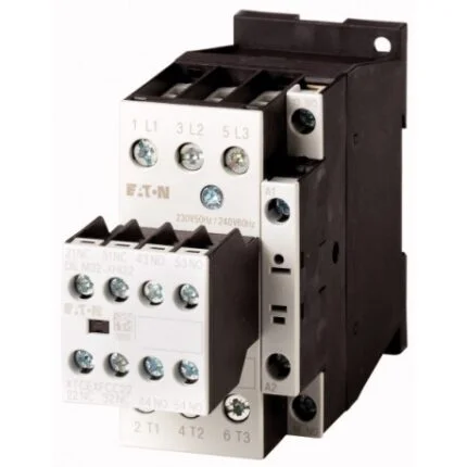 Eaton DILM17-32 (RDC24) Contactor, 3P+3N/O+2N/C, 7.5KW/400V/AC3