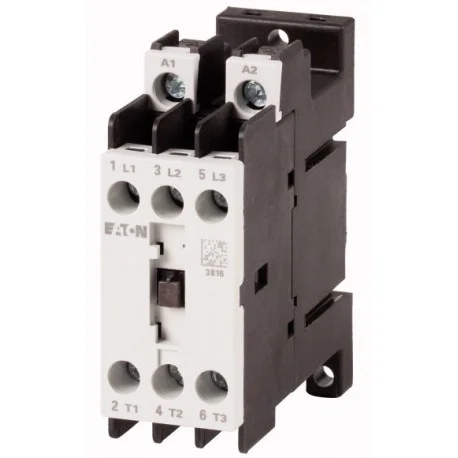 dilmt7rdc24 190977 eaton electric power contactor close connection screw 3 pole 7 ac 3 rdc24