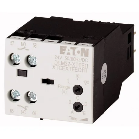 timer module 24vac dc 01 100s on delayed eaton moeller 101440 dilm32